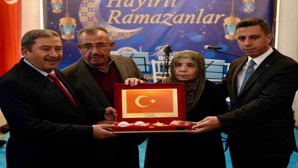 Darende&rsquo;de şehit aileleri ve gaziler onuruna iftar
