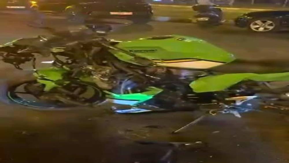 Diyarbakır&rsquo;da motosiklet kazası: 1 yaralı
