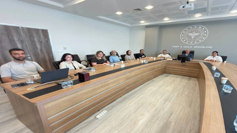 Sinop&rsquo;ta sağlıklı hayat merkezi hizmetleri değerlendirildi
