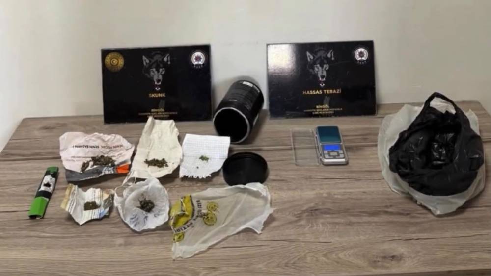 Bing&ouml;l&rsquo;de uyuşturucu operasyonu: 1 kişi tutuklandı
