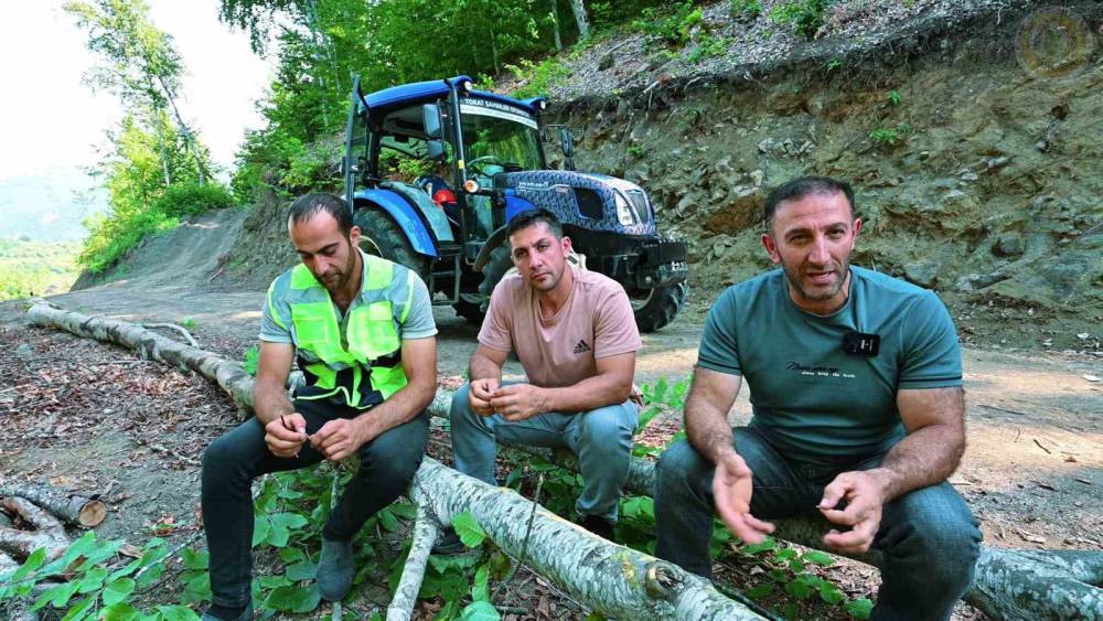 K&ouml;y&uuml;ne d&ouml;nen vatandaşa Ork&ouml;y&rsquo;den trakt&ouml;r desteği
