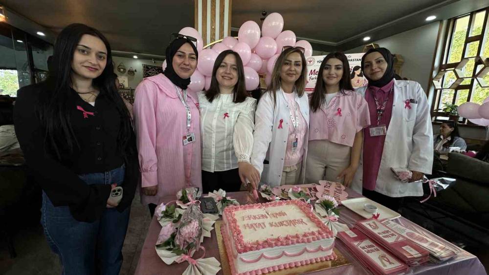 Y&uuml;ksekova&rsquo;da meme kanseri farkındalık etkinliği: "Erken teşhis hayat kurtarır"
