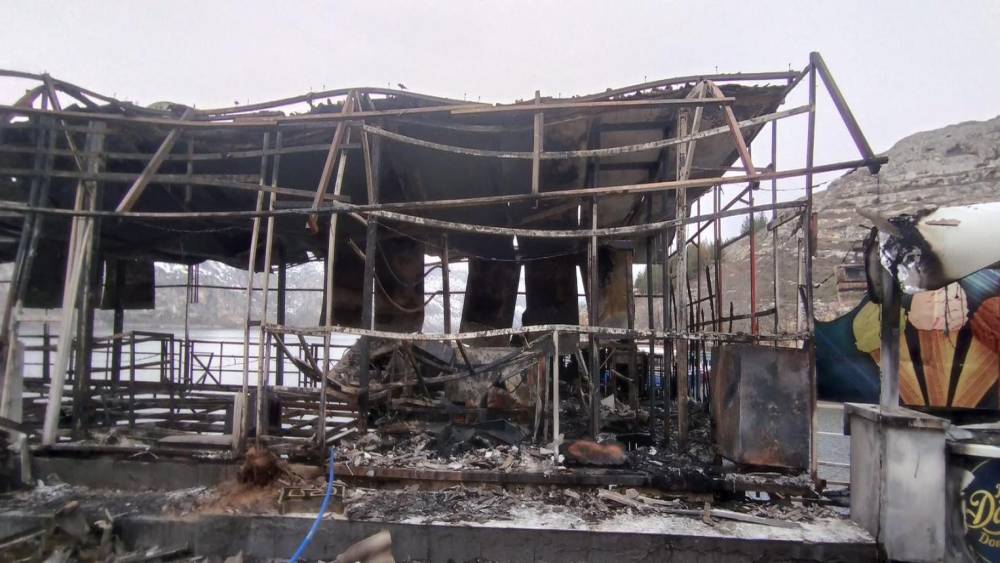 Duba restoranda ikinci yangın
