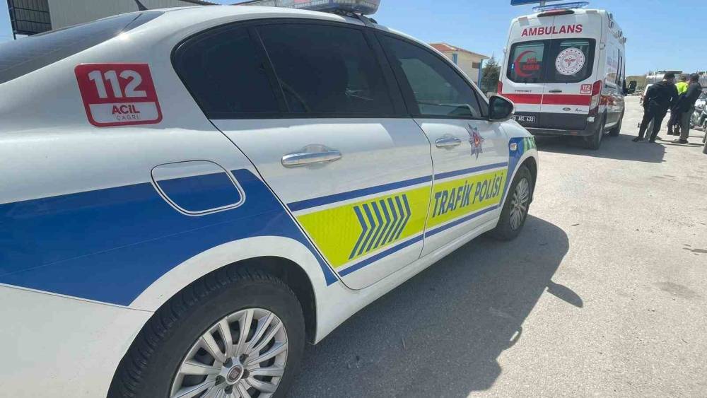 Karaman&rsquo;da motosiklet kazası: 1 yaralı
