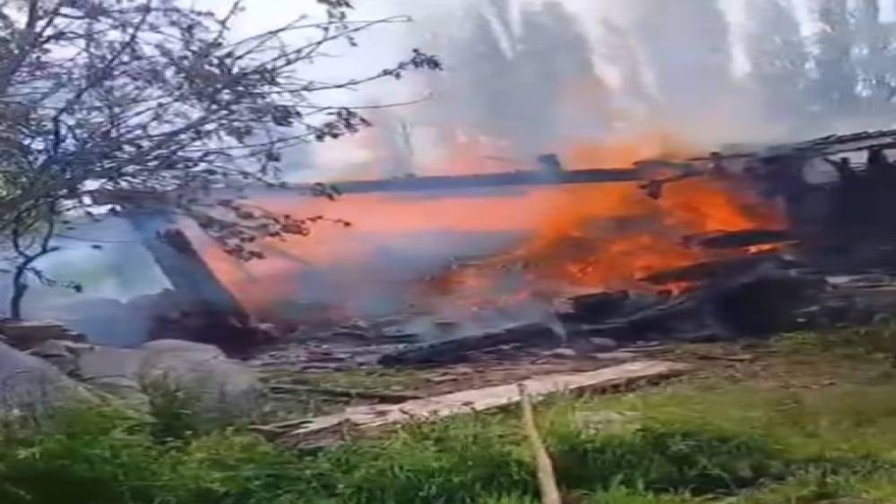 Kastamonu&rsquo;da &ccedil;ıkan yangında samanlık k&uuml;le d&ouml;nd&uuml;
