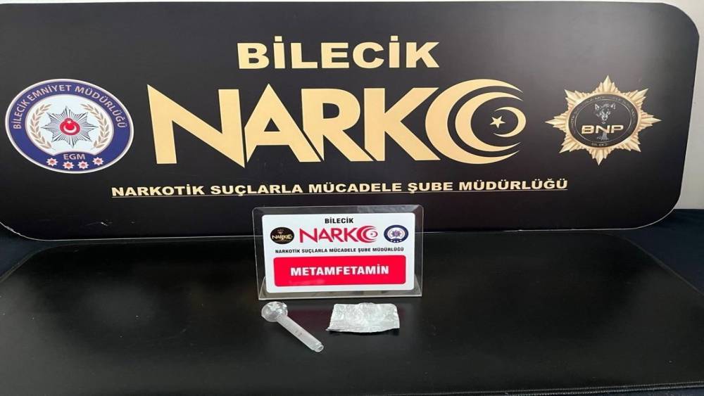 Bilecik&rsquo;te uyuşturucu operasyonu: 1 g&ouml;zaltı
