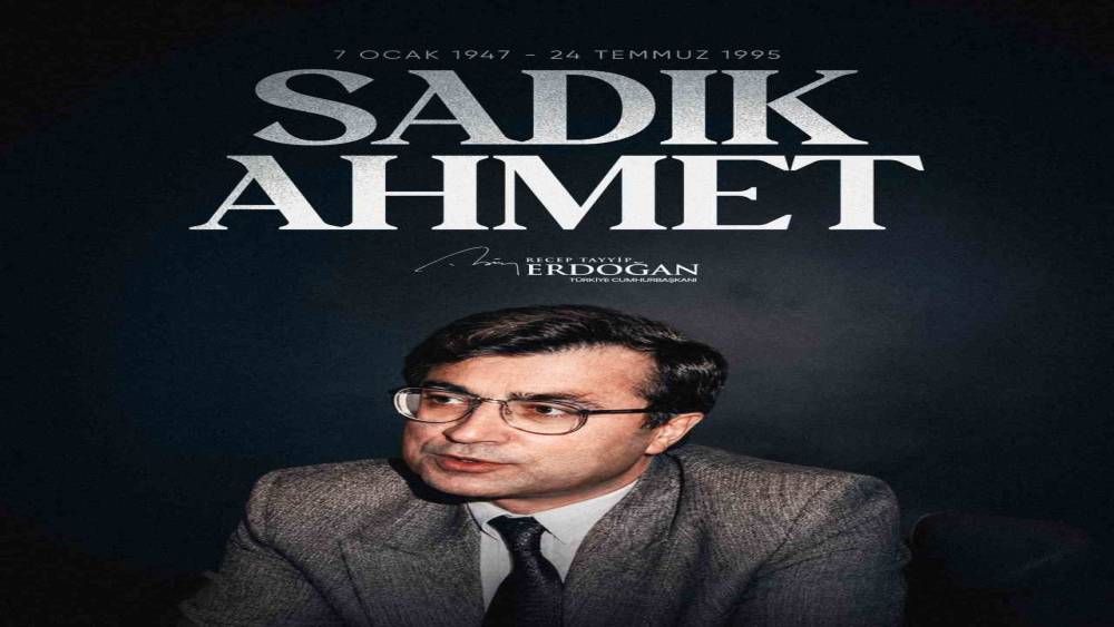 Cumhurbaşkanı Erdoğan, Dr. Sadık Ahmet&rsquo;i vefatının 31&rsquo;inci yılında andı
