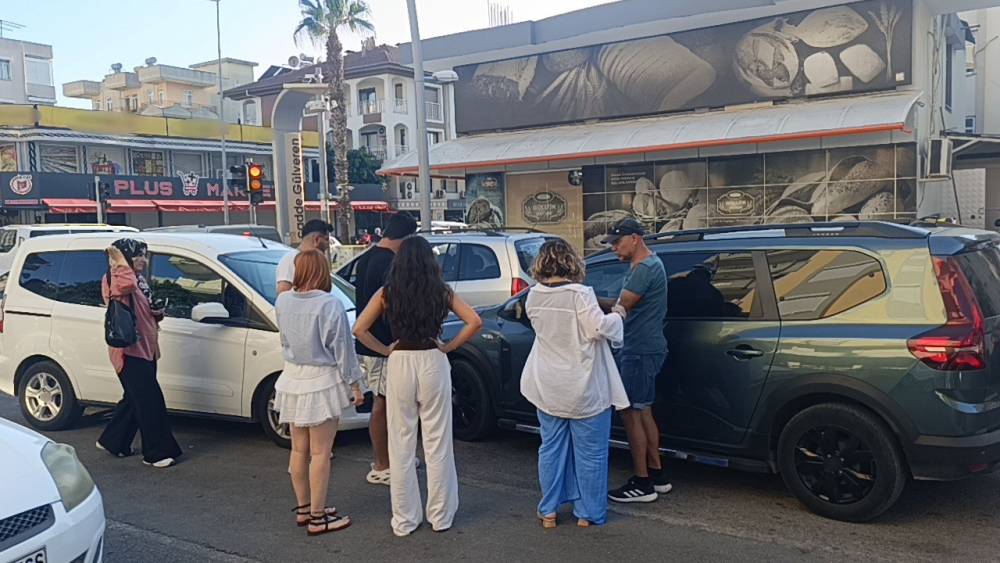 Manavgat&rsquo;ta zincirleme kaza
