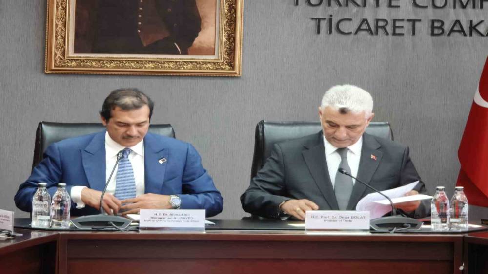 Bakan Bolat, Katarlı Mevkidaşı Al Sayed ile g&ouml;r&uuml;şt&uuml;
