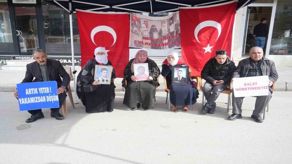 Muş&rsquo;ta evlat n&ouml;beti devam ediyor
