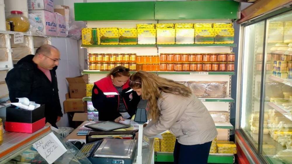 Iğdır&rsquo;da s&uuml;t ve s&uuml;t &uuml;r&uuml;nlerine sıkı denetim
