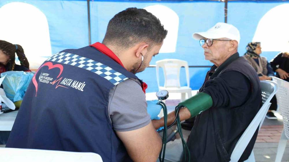 HBB&rsquo;den Samandağ&rsquo;da &uuml;cretsiz sağlık taraması
