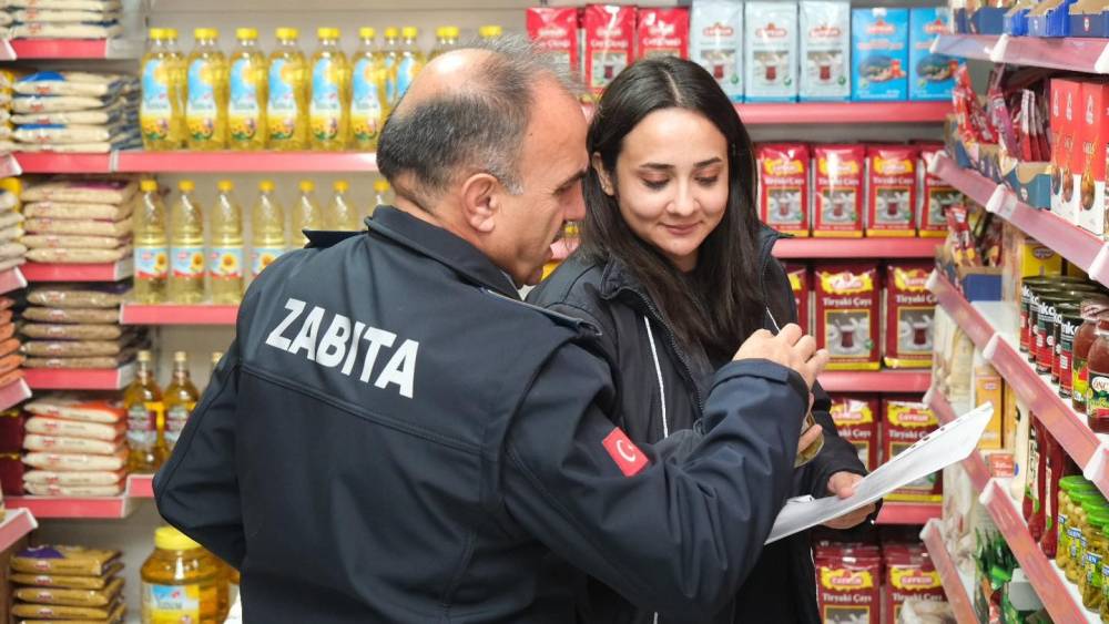 Erzincan’da zabıta ekiplerinden 190 işletmeye kapsamlı denetim
