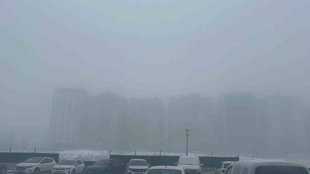 Diyarbakır sis denizinde kayboldu, u&ccedil;ak seferleri iptal edildi
