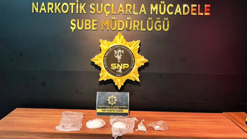 Şanlıurfa&rsquo;da narkotik uygulamasında 226 gram metamfetamin ele ge&ccedil;irildi
