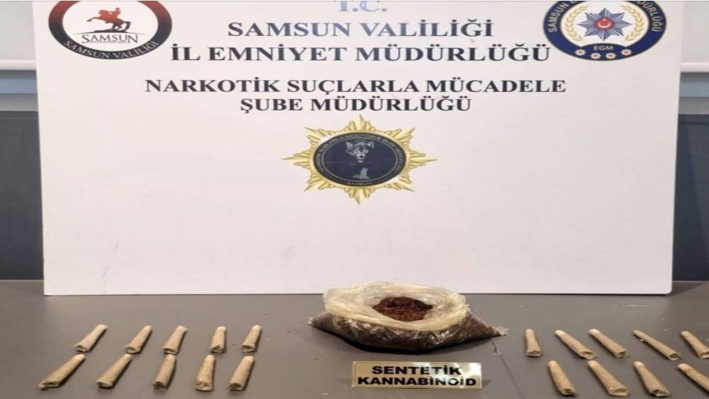 Samsun&rsquo;da 3 il&ccedil;ede narkotik operasyonu
