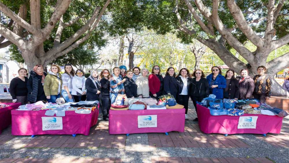 Manavgat&rsquo;ta kadın emeğine destek b&uuml;y&uuml;yor
