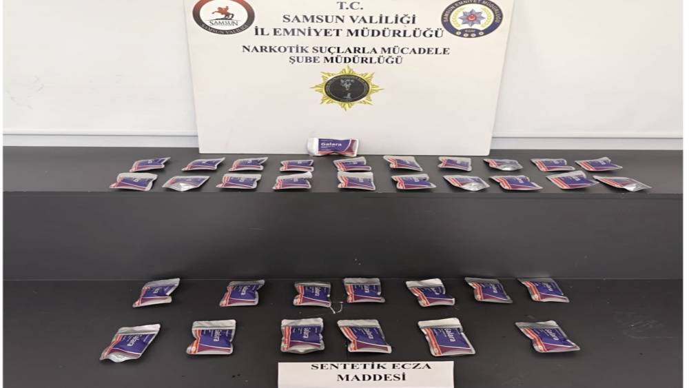 Samsun&rsquo;da zehir operasyonu: 9 g&ouml;zaltı
