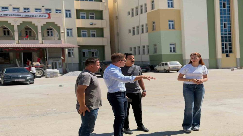 Simav&rsquo;da eğitim yatırımları yerinde incelendi
