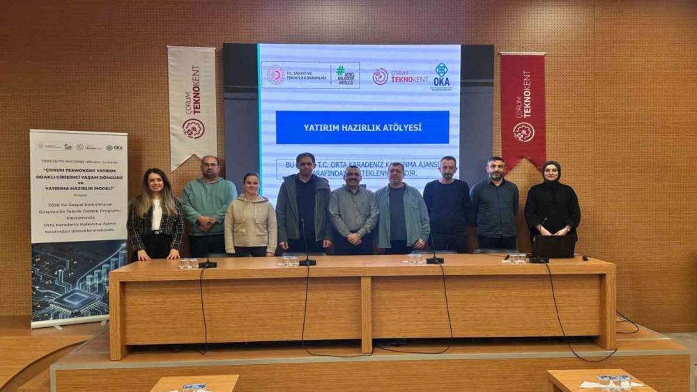 &Ccedil;orum Teknokent&rsquo;te OKA desteğiyle girişimcilerin yatırıma hazırlık s&uuml;reci destekleniyor
