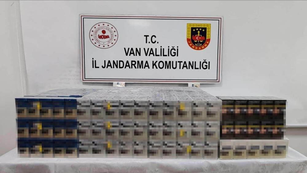 &Ccedil;aldıran&rsquo;da bin 230 paket ka&ccedil;ak sigara ele ge&ccedil;irildi
