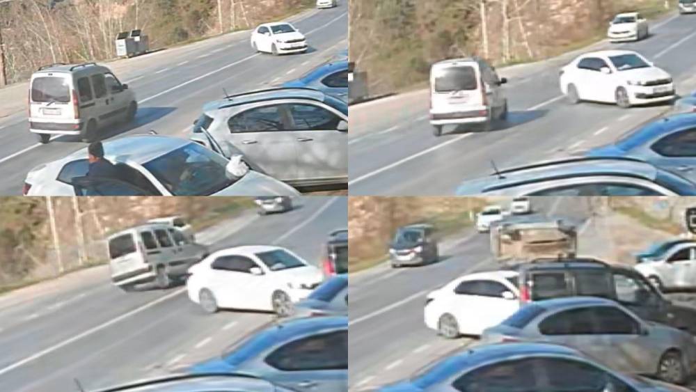 Mersin&rsquo;de 6 kişinin i&ccedil;inde olduğu ara&ccedil; devrildi
