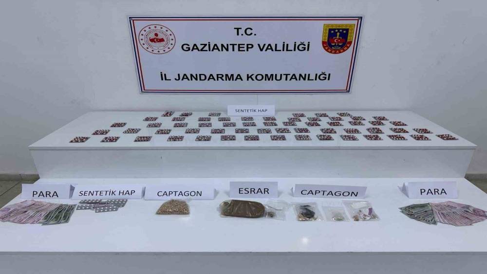 Gaziantep&rsquo;te uyuşturucu operasyonunda 11 tutuklama
