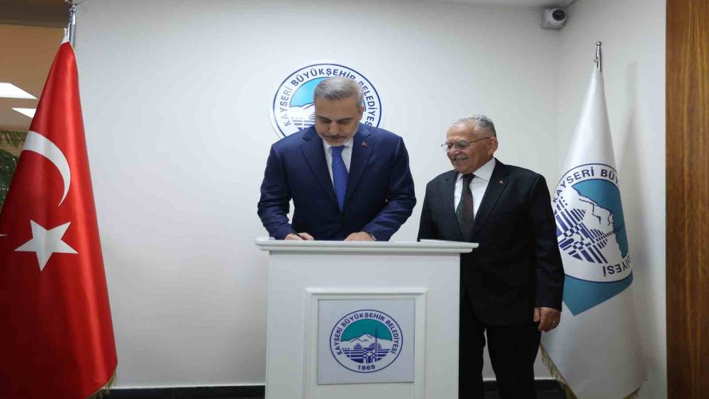 Dışişleri Bakanı Fidan Kayseri&rsquo;de
