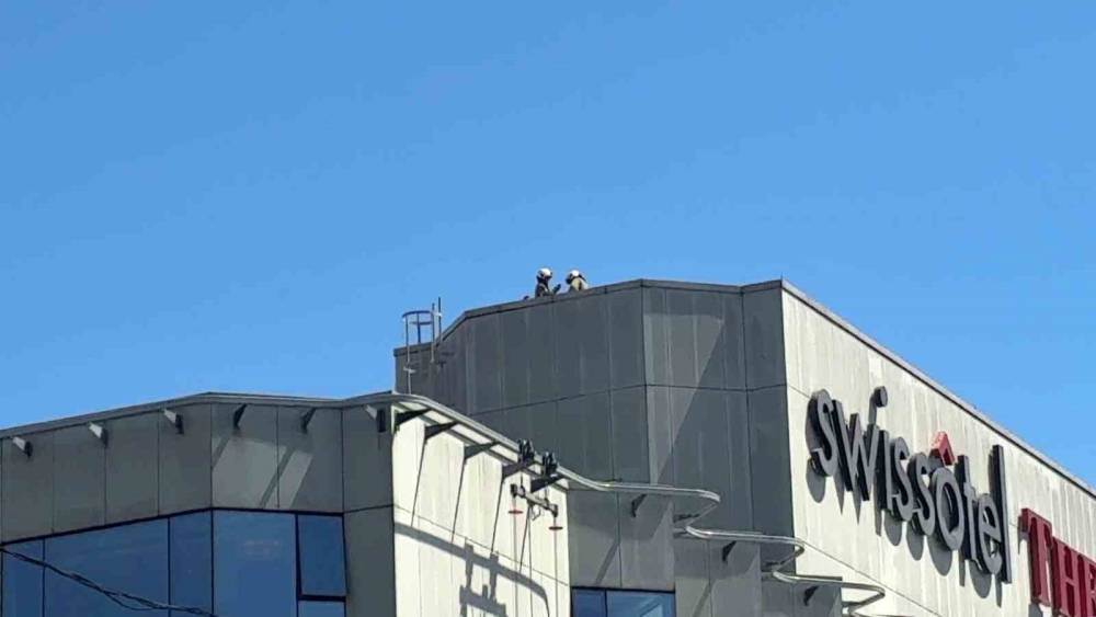 Swiss Otel&rsquo;de yangın paniği: Vatandaşlar tahliye edildi
