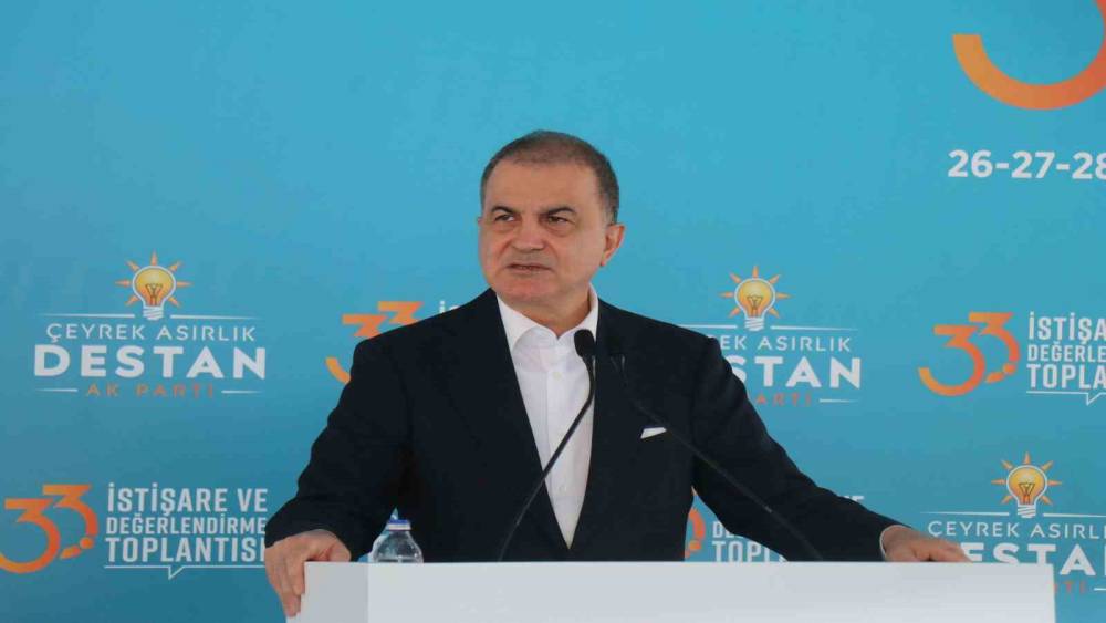 &Ouml;mer &Ccedil;elik: "Ter&ouml;rs&uuml;z T&uuml;rkiye&rsquo;de yeni bir aşamadayız"
