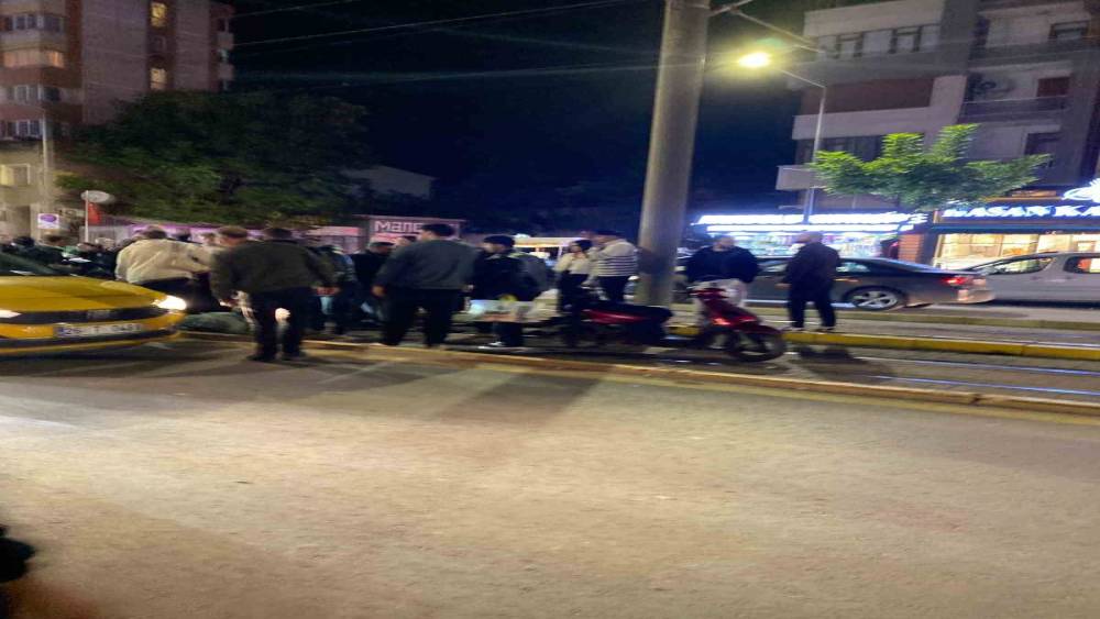 Eskişehir&rsquo;de motosikletin &ccedil;arptığı yaya ağır yaralandı
