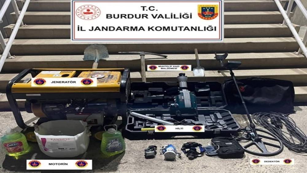 Burdur’da kaçakçılık operasyonunda 7 gözaltı
