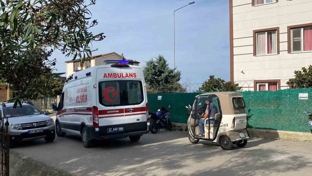 Sinop’ta ağaç budarken düşen vatandaş yaralandı
