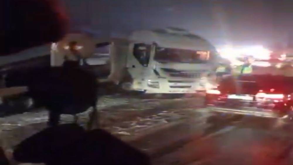 Bolu Dağı T&uuml;neli &ccedil;ıkışında 6 ara&ccedil;lı zincirleme kaza
