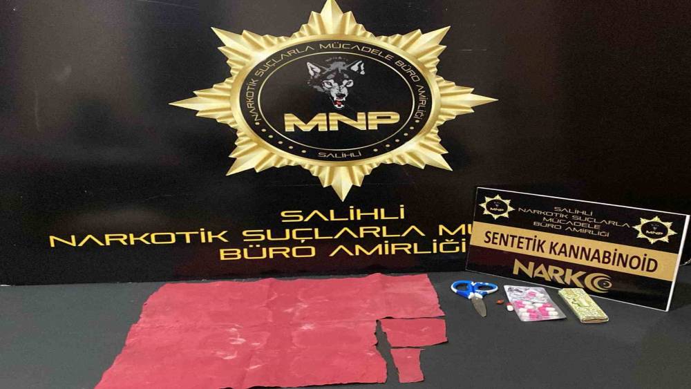 Manisa&rsquo;da 5 bin 500 i&ccedil;imlik uyuşturucu ele ge&ccedil;irildi
