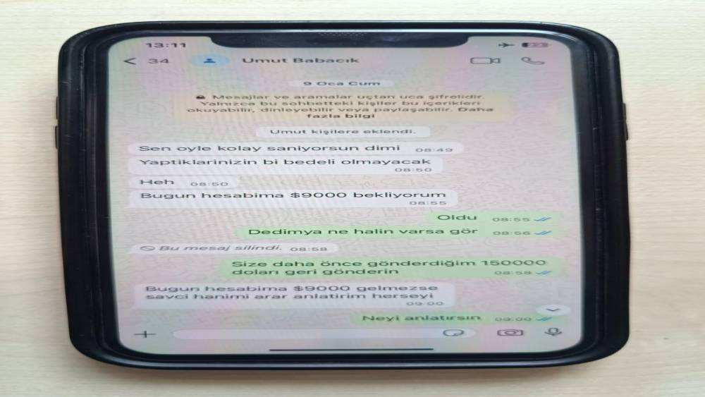 Kırmızı b&uuml;ltenle aranan Umut&rsquo;un babasıyla mesajlaşmaları ortaya &ccedil;ıktı
