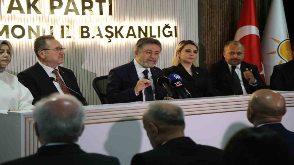 Tarım ve Orman Bakanı İbrahim Yumaklı:
