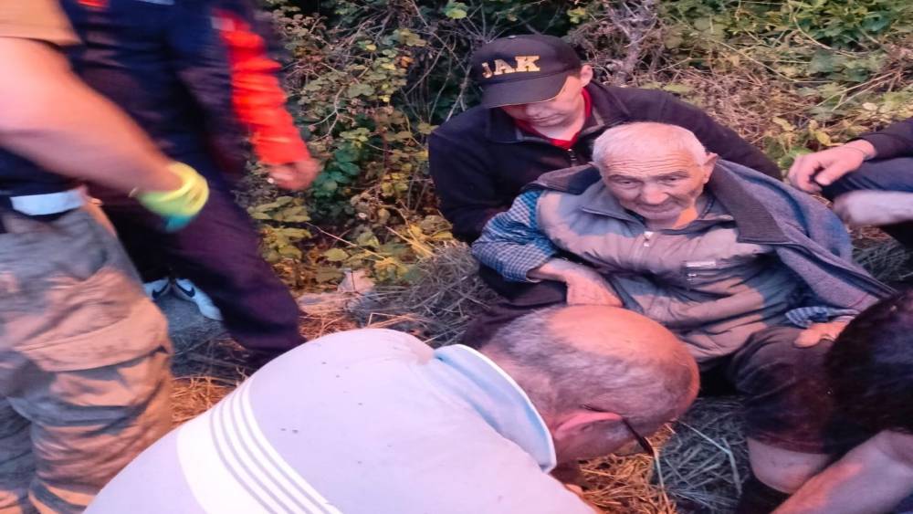 Ordu&rsquo;da kayıp Alzheimer hastası yaşlı adam bulundu
