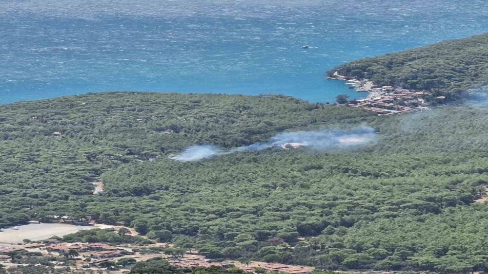 Akyaka&rsquo;da korkutan yangın hızlı m&uuml;dahaleyle s&ouml;nd&uuml;r&uuml;ld&uuml;
