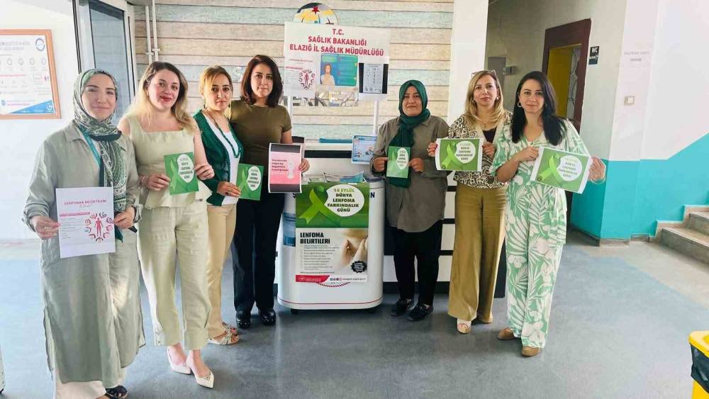 Elazığ&rsquo;da lenfoma hastalığına dikkat &ccedil;ekildi
