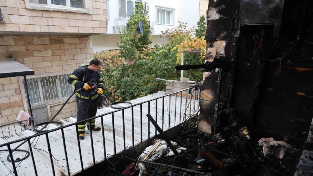 Komşunun dikkati, faciayı önledi
