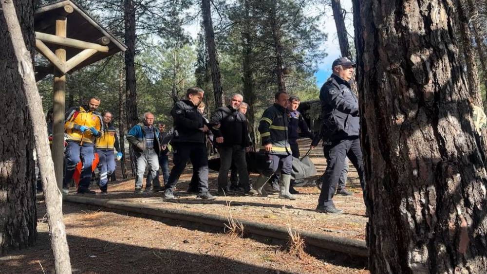 Burdur&rsquo;da ormanlık alanda erkek cesedi bulundu
