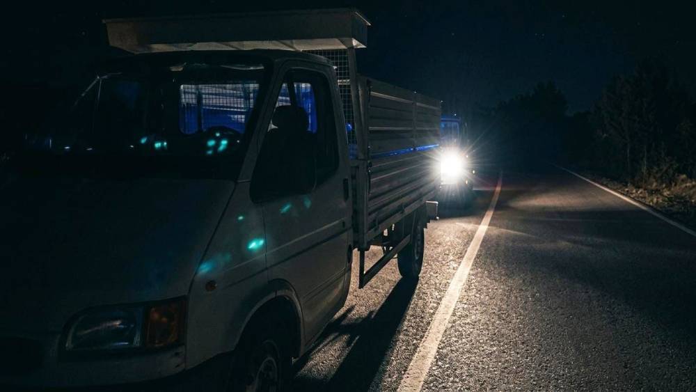 &Ccedil;alınan kamyonet terk edilmiş halde bulundu

