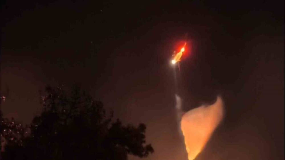 İlk yerli yangın s&ouml;nd&uuml;rme helikopteri &lsquo;Nefes&rsquo; alevlere nefes aldırmadı
