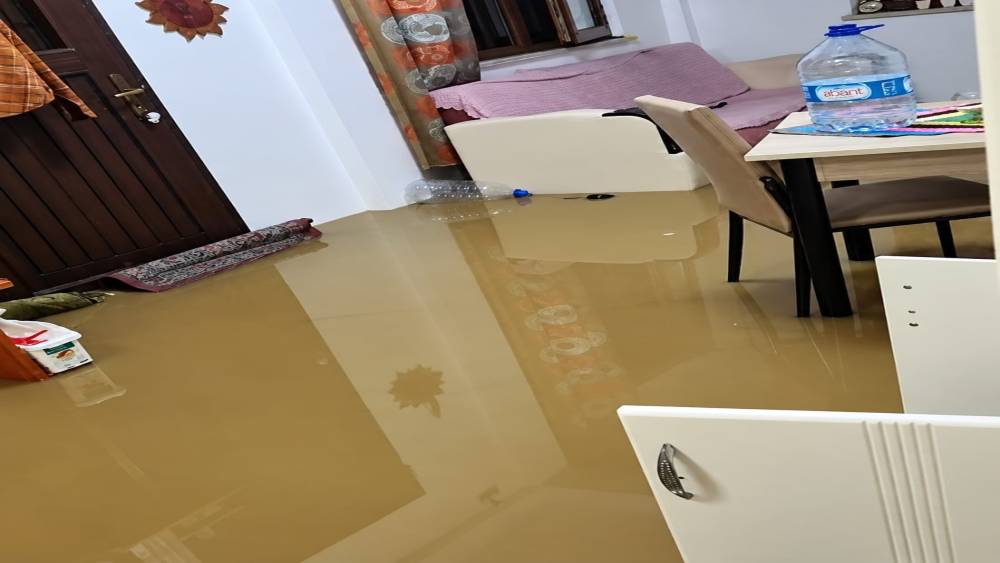 D&uuml;zce&rsquo;de aşırı yağışlar etkili oldu
