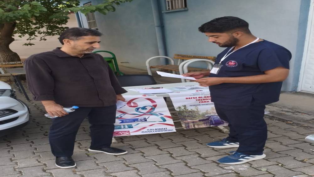 Kovancılar il&ccedil;esinde kalp sağlığı bilgilendirmesi
