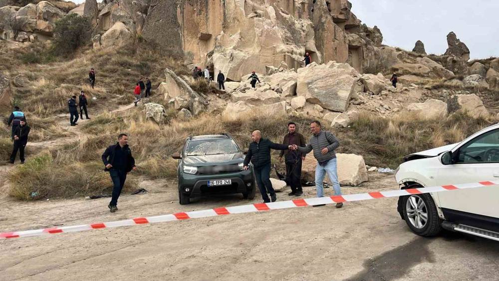 Kapadokya&rsquo;da &ccedil;&ouml;ken peribacasının altında kalarak hayatını kaybedenlerin isimleri belli oldu
