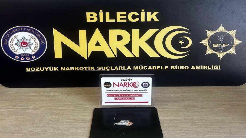 Bilecik&rsquo;te uyuşturucu operasyonu: 2 g&ouml;zaltı
