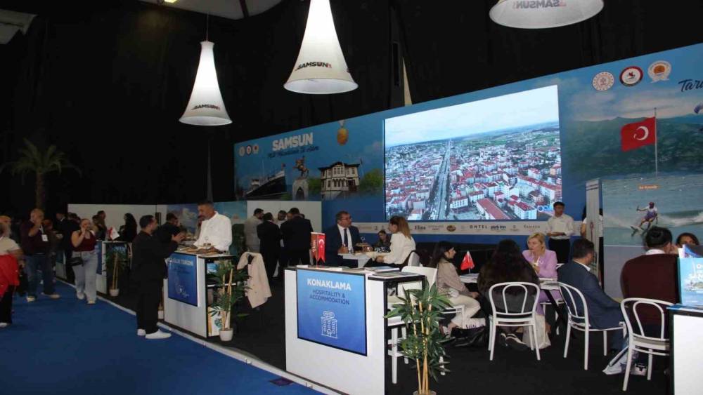 Samsun turizmi Antalya Fuarı&rsquo;nda tanıtıldı
