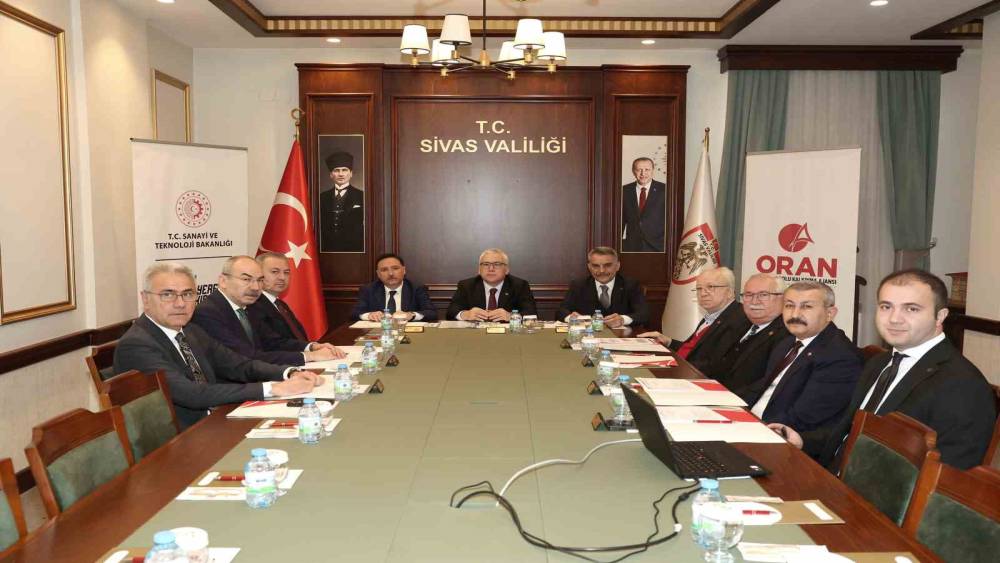 ORAN toplantısı Sivas&rsquo;ta yapıldı, yeni destek programı a&ccedil;ıklandı
